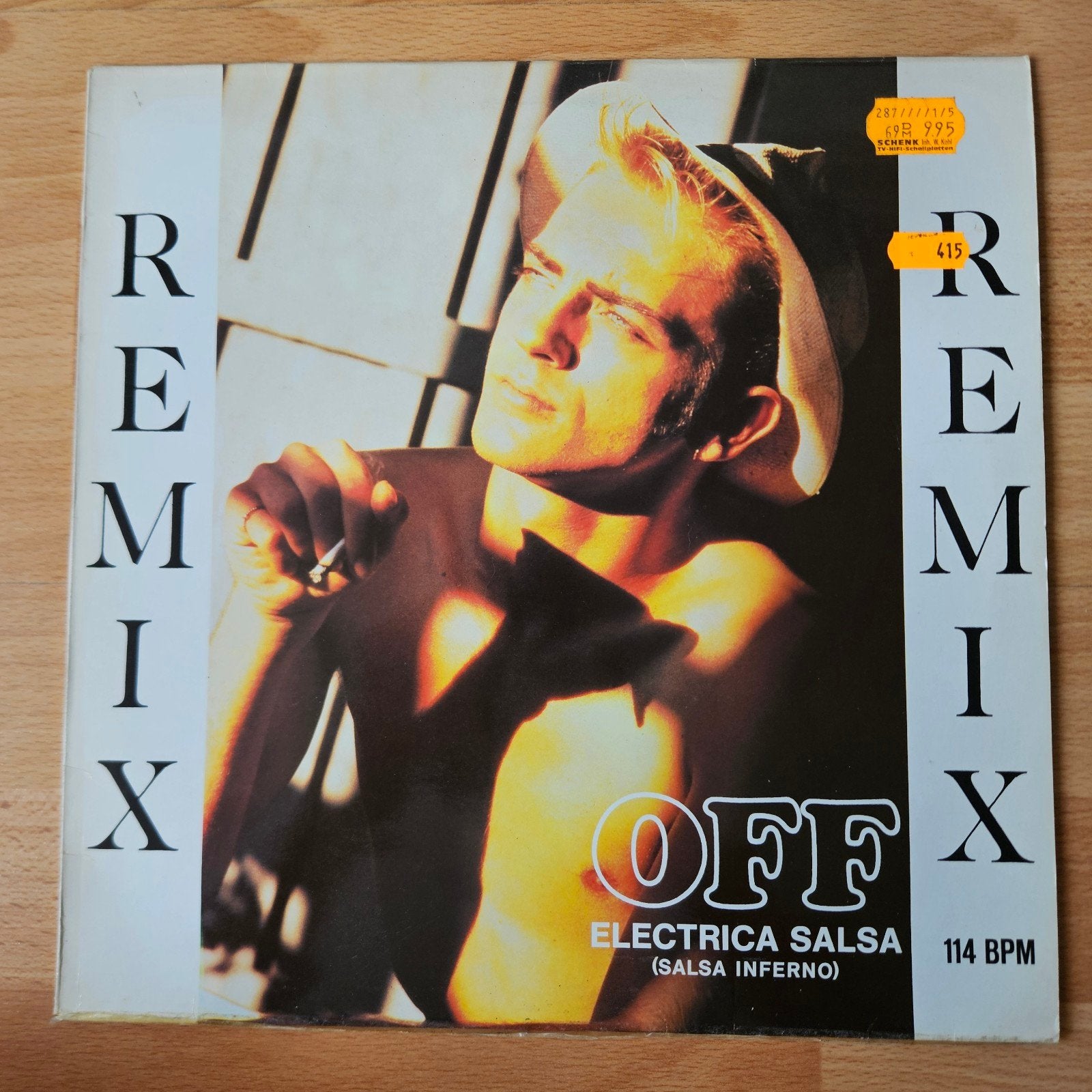 Off – Electrica Salsa (Salsa Inferno)  New Beat Maxi Single, Ophalen of Verzenden, Gebruikt, 12 inch, Pop