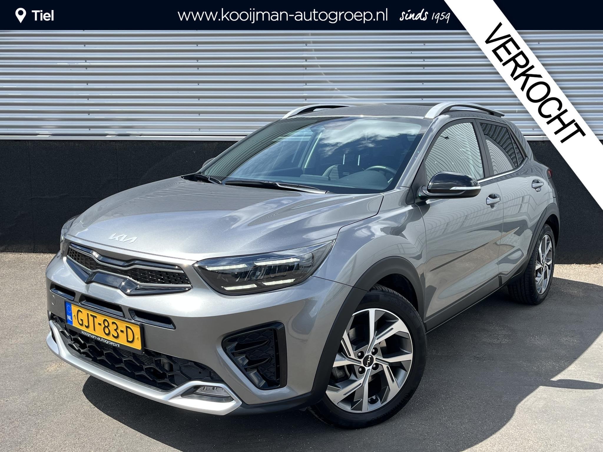 Kia Stonic 1.0 T-GDi MHEV GT-Line Stoel- & Stuurwiel verwarm, Auto's, Kia, Voorwielaandrijving, Euro 6, Origineel Nederlands, Handgeschakeld