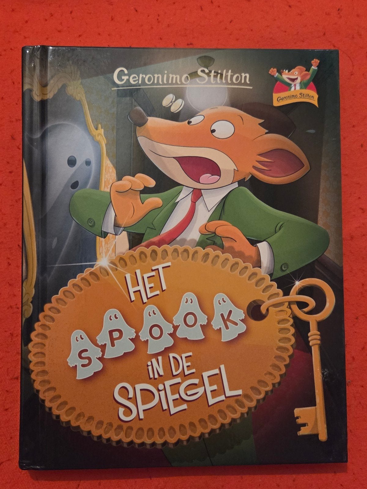 Geronimo Stilton - Het spook in de spiegel, nieuw, Ophalen of Verzenden, Nieuw, Fictie algemeen