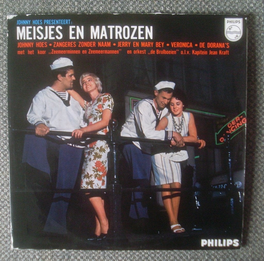 Johnny Hoes Meisjes en Matrozen (LP) oa Zangeres Zonder Naam, LP, Gebruikt, Inclusief insert, Ophalen of Verzenden