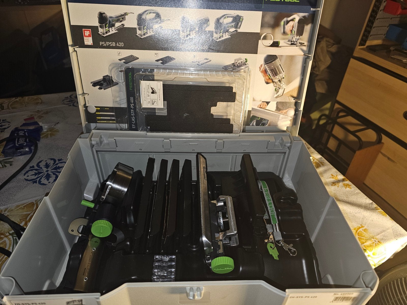 Festool Accessoire-Systainer ZH-SYS-PS 420 decoupeerzaag, Ophalen of Verzenden, Nieuw, Overige typen, Festool