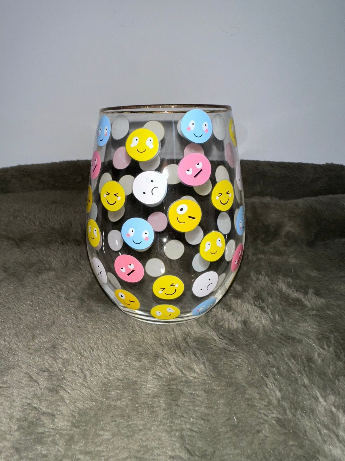 Hema smiley glas, Verzamelen, Ophalen of Verzenden, Nieuw, Frisdrankglas