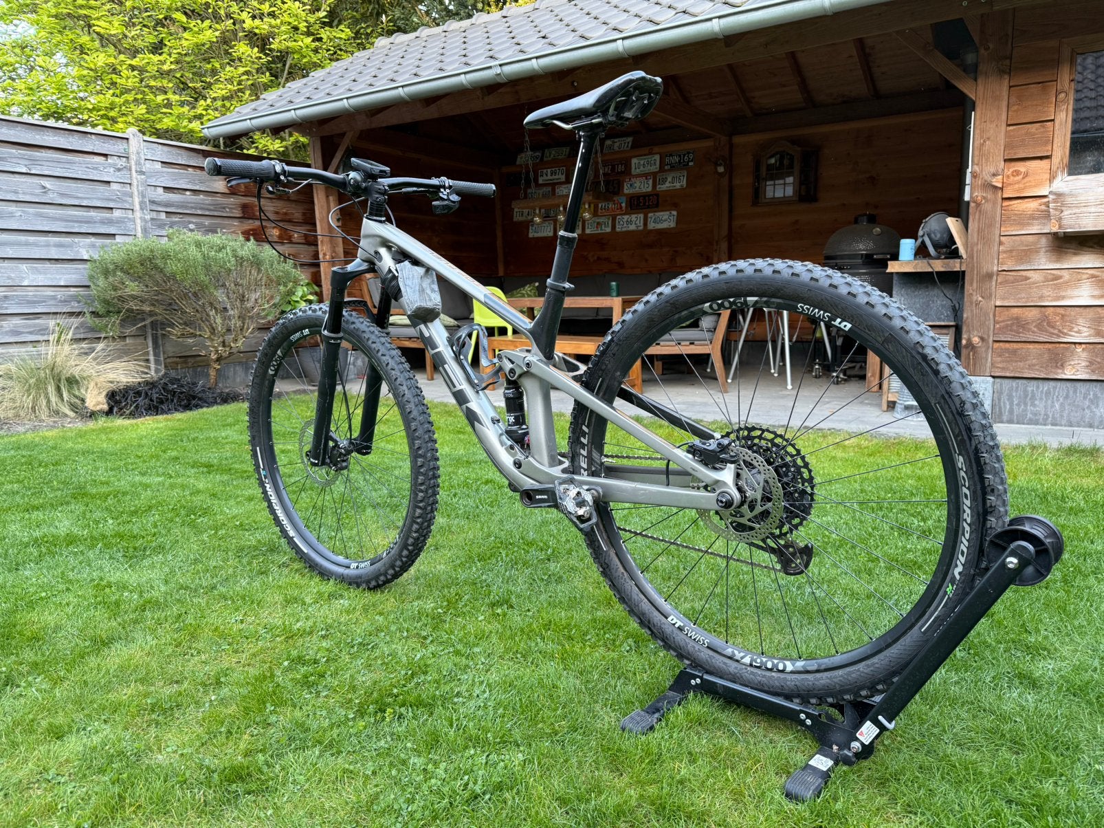 Trek Top Fuel 9.7 (Sram GX AXS), Fietsen en Brommers, Ophalen, 49 tot 53 cm, Zo goed als nieuw, Schijfrem