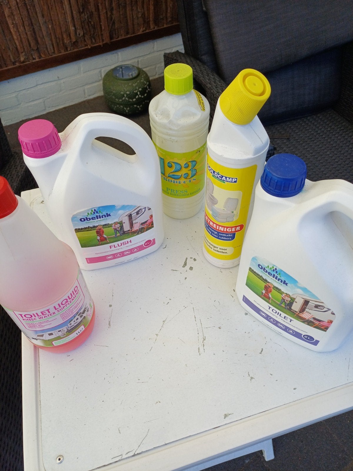 toilet vloeistoffen, Caravans en Kamperen, Kampeeraccessoires, Ophalen