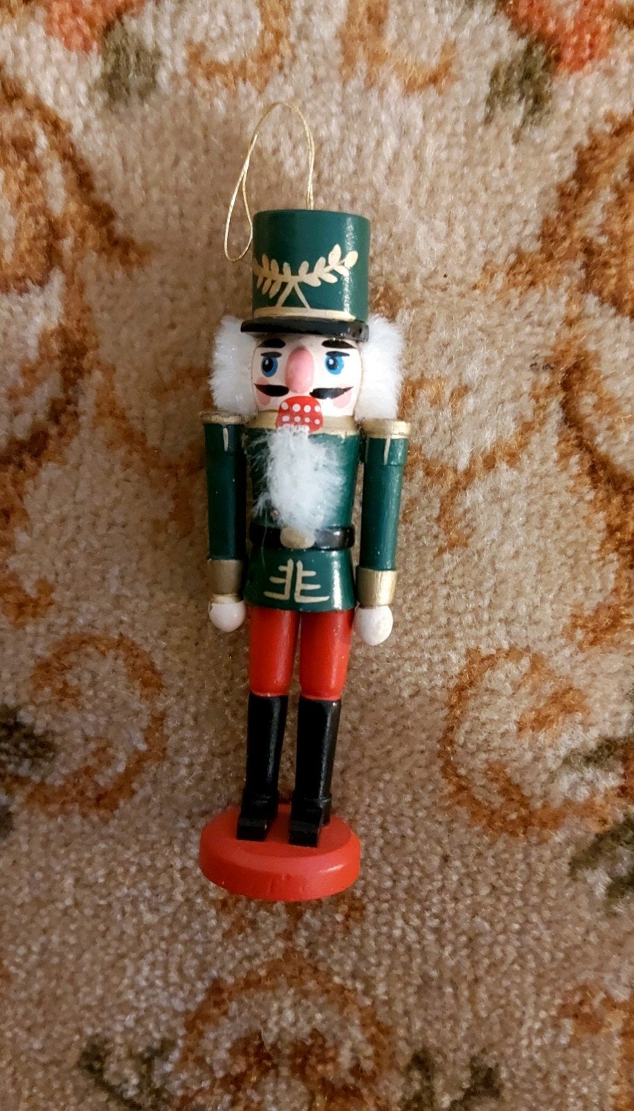 Mooie houten notenkraker kerstboom hangertje, Ophalen of Verzenden