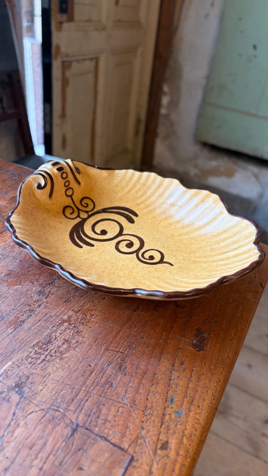 Flora Gouda Holland Argos schaal - Vintage, Antiek en Kunst, Antiek | Schalen, Ophalen of Verzenden