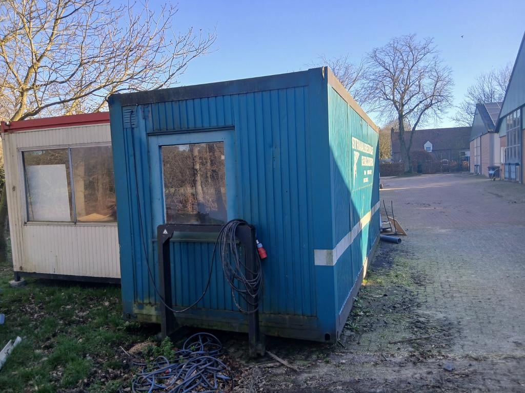 Robuuste schaftkeet / bouwkeet - Ideaal voor werkplaats, Ophalen of Verzenden, Gebruikt