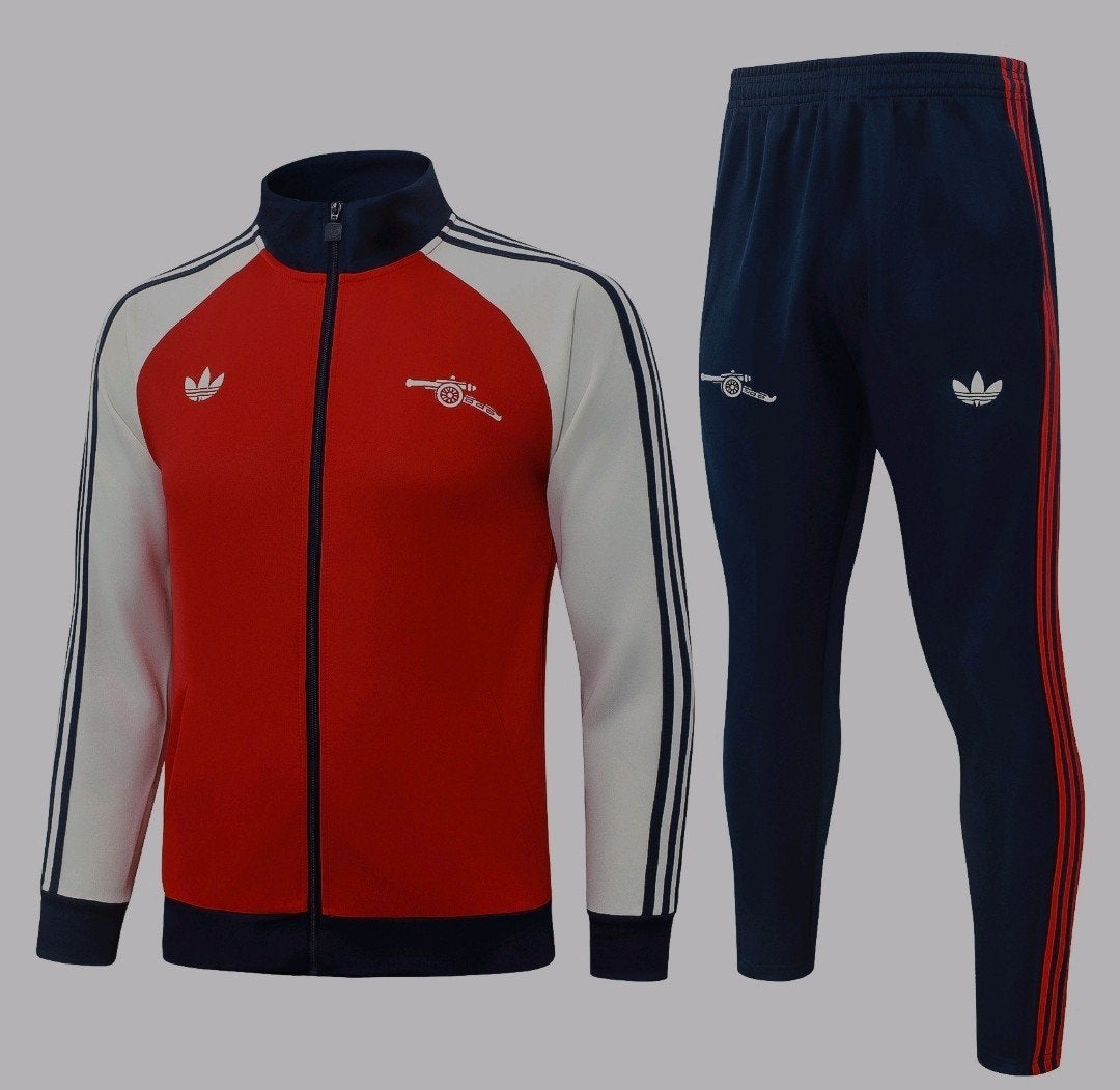 Arsenal Trainingspak Rood/Blauw - Diverse Maten, Meerkleurig, Nieuw, Overige maten, Ophalen of Verzenden