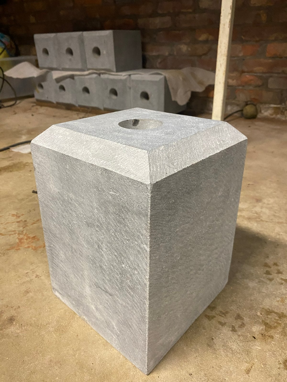 Nieuwe natuursteen poeren 9 stuks, Tuin en Terras, Ophalen, Overige typen, Nieuw, Natuursteen
