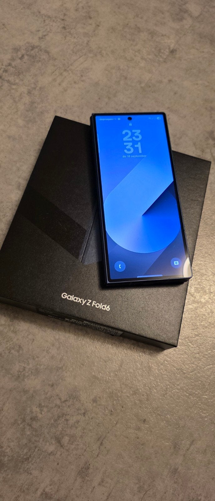 Samsung Galaxy Z Fold 6 512GB - Ruilen Mogelijk, Ophalen, Inklapmodel, Zo goed als nieuw, Zonder simlock