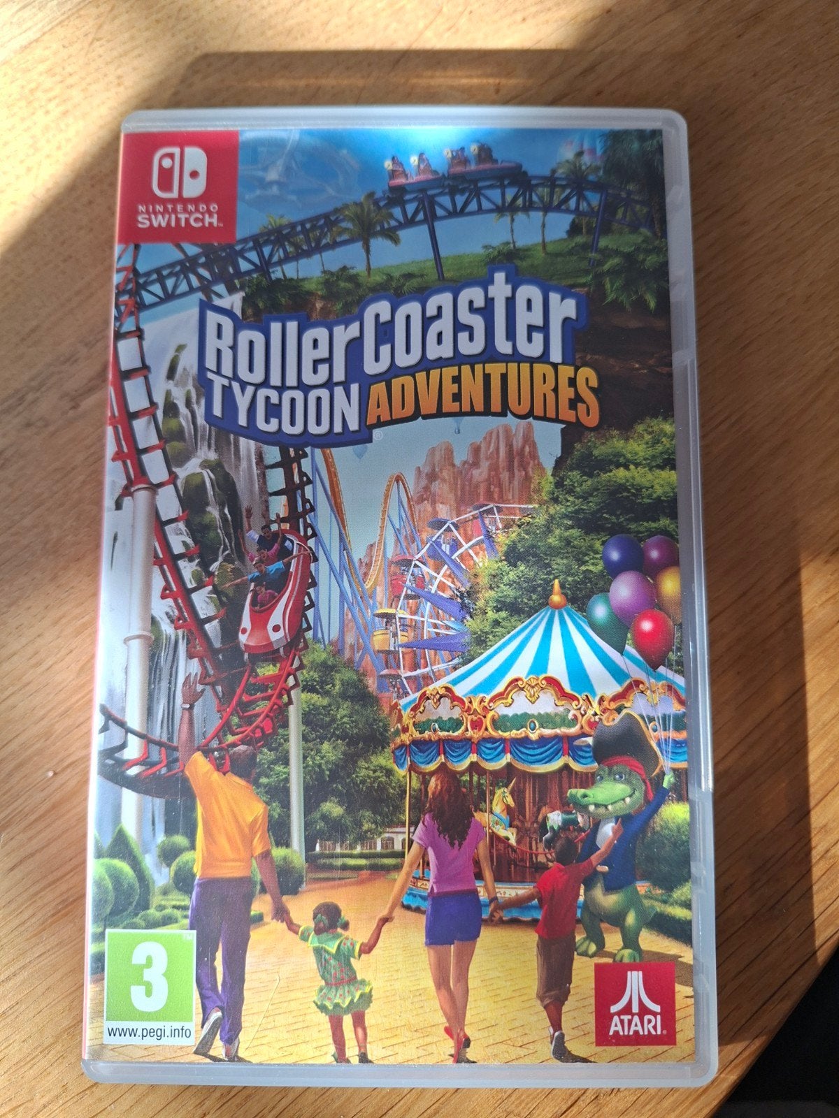RollerCoaster Tycoon Adventures ZGAN, 1 speler, Ophalen of Verzenden, Zo goed als nieuw, Vanaf 3 jaar