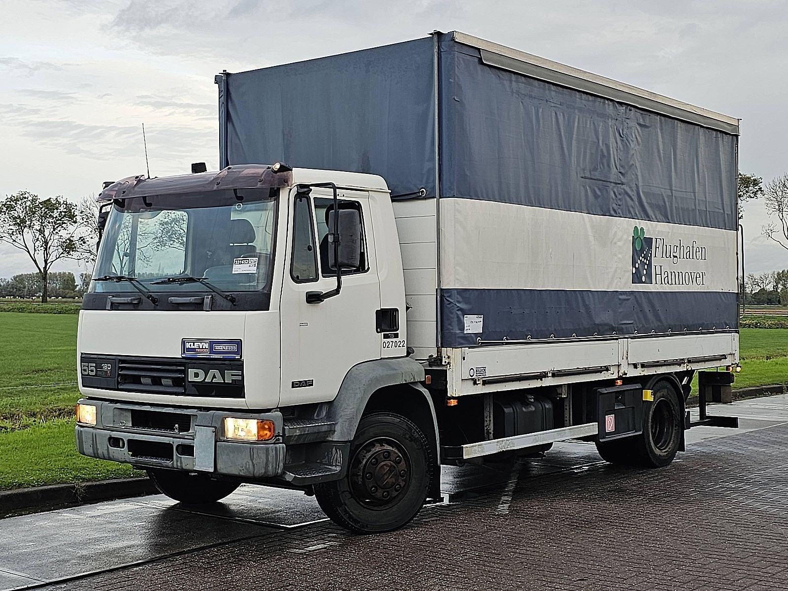 DAF LF 55.180, ABS, 179 pk, Wit, Bedrijf