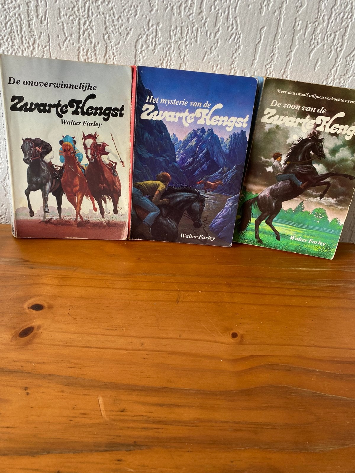 3 boekjes van de Zwarte Hengst van Walter Farley, Boeken, Ophalen of Verzenden, Zo goed als nieuw
