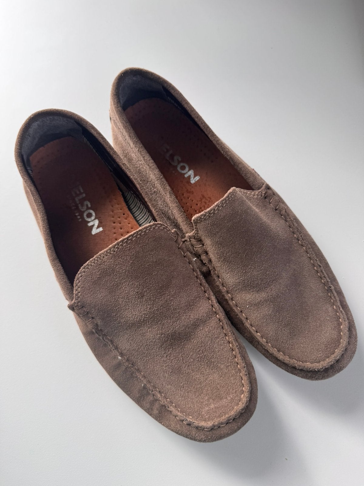 Heren Schoenen Nelson 42, Ophalen, Zo goed als nieuw, Bruin