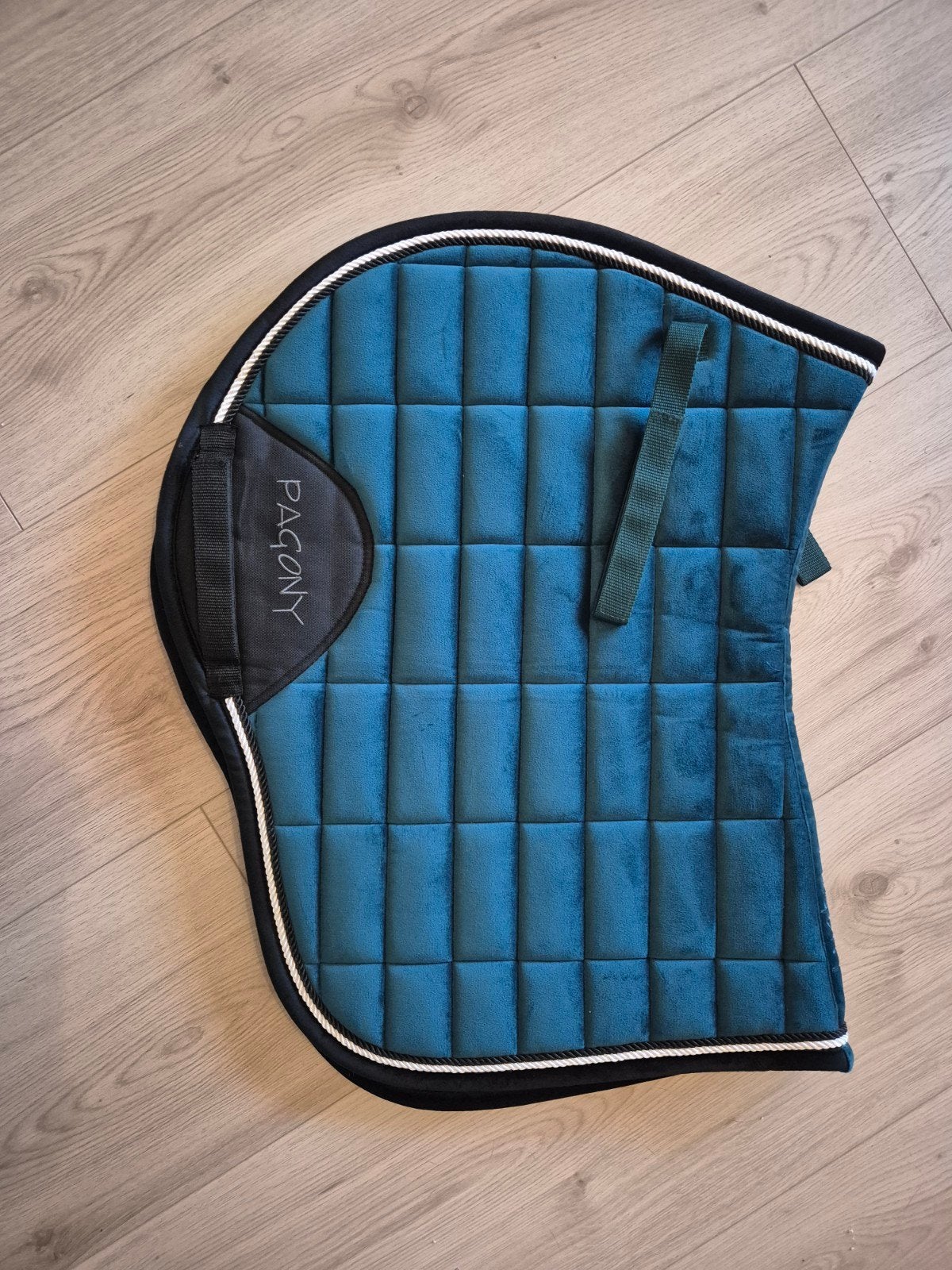 pagony dekje velvet stof maat cob, Dieren en Toebehoren, Cob (M), Ophalen, Nieuw, Blauw