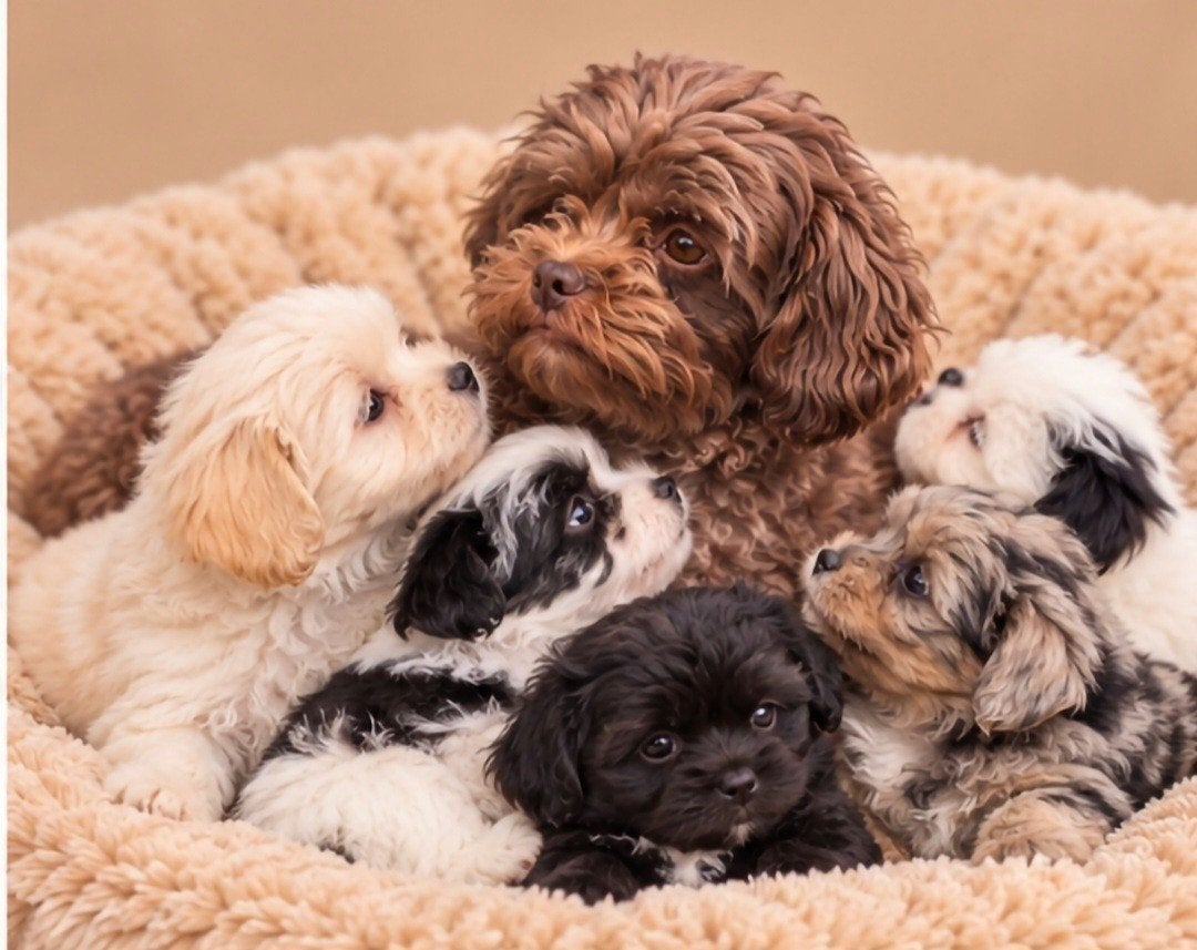Super mooie speelse boomer pups. Maltezer maal shih tzu, Overige rassen, 8 tot 15 weken, CDV (hondenziekte), Meerdere