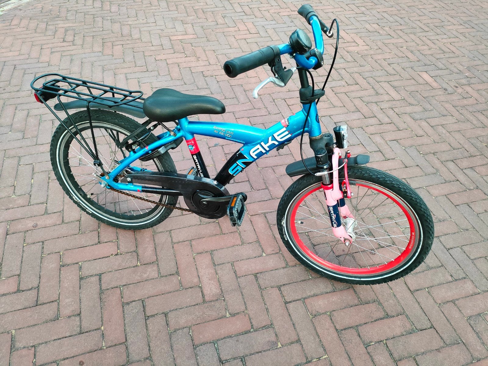 Batavus snake fiets 20 inch, Fietsen en Brommers, Ophalen of Verzenden, Terugtraprem, 20 inch of meer, Batavus Snake fiets
