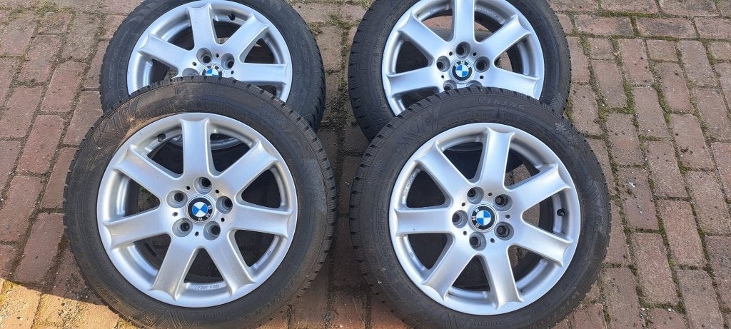 VELGEN BMW 1 SERIE, Ophalen, Gebruikt, 16 inch, Banden en Velgen