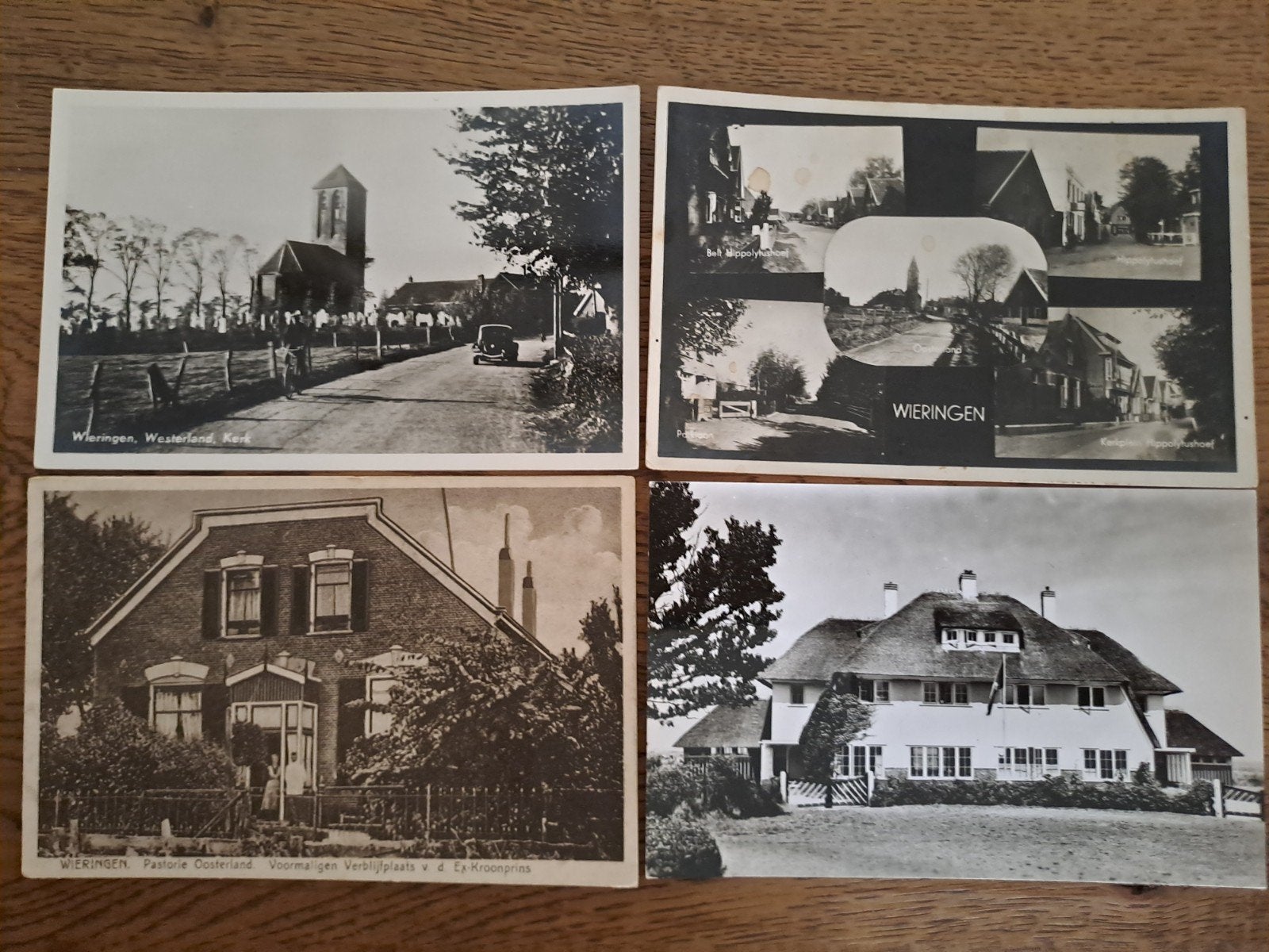 Wieringen,  4 kaarten, Ophalen of Verzenden