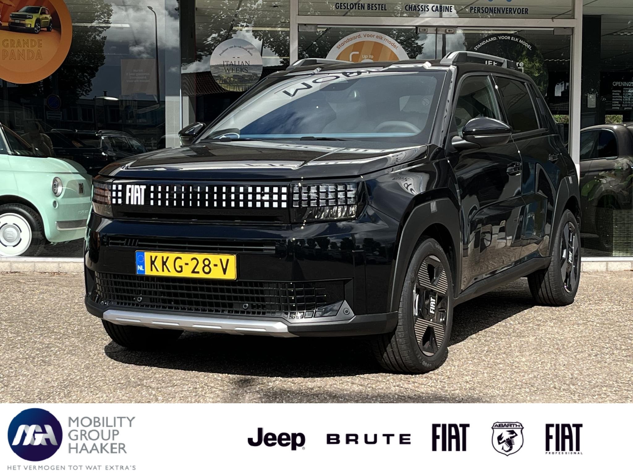 Fiat Grande Panda 1.2 Hybrid La Prima | Apple-Android | Verm