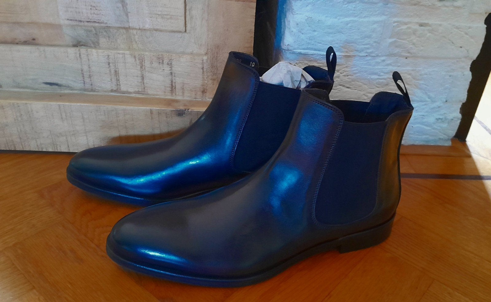 Testoni Chelsea Boots - Nieuw in doos - Maat 44, Verzenden, Boots, Nieuw, Testoni