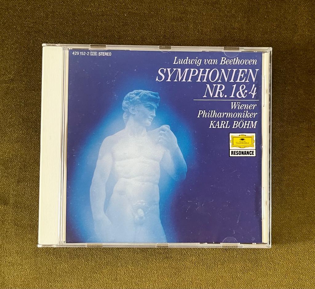 Beethoven: Symphony 1 & 4 - Karl Böhm, Ophalen of Verzenden, Classicisme, Zo goed als nieuw, Orkest of Ballet