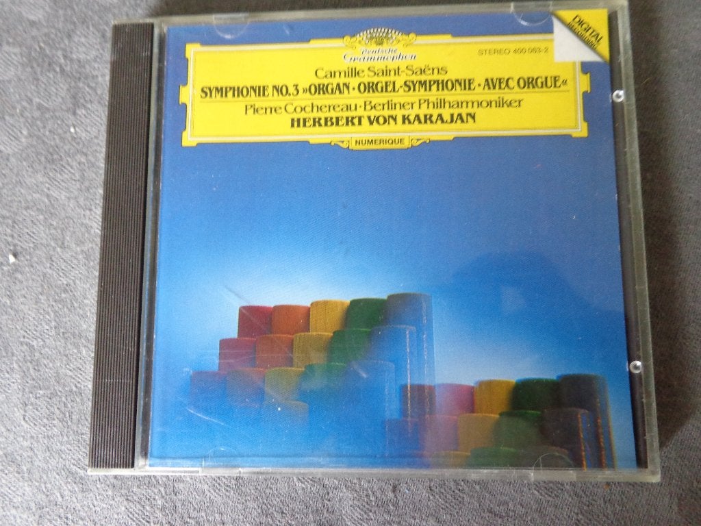 Herbert von karajan - symphonie no 3 orgel symphonie, Ophalen of Verzenden, Romantiek, Zo goed als nieuw, Orkest of Ballet