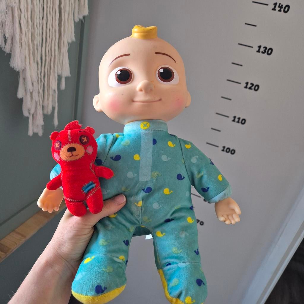 Cocomelon JJ pop en knuffelbeer Gratis ophalen 1, Ophalen of Verzenden