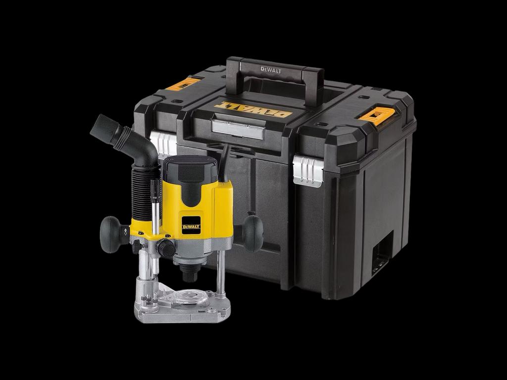 DeWalt Elektronische Invalfrees 1100W in TSTAK-Koffer, Ophalen of Verzenden, Nieuw, Elektrisch, Bovenfrees