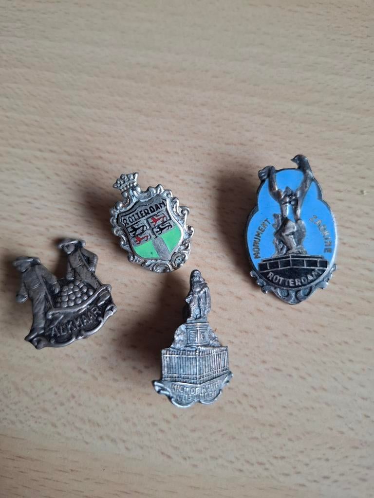 Vintage Speldjes Rotterdam, Vlissingen en Alkmaar, Ophalen of Verzenden
