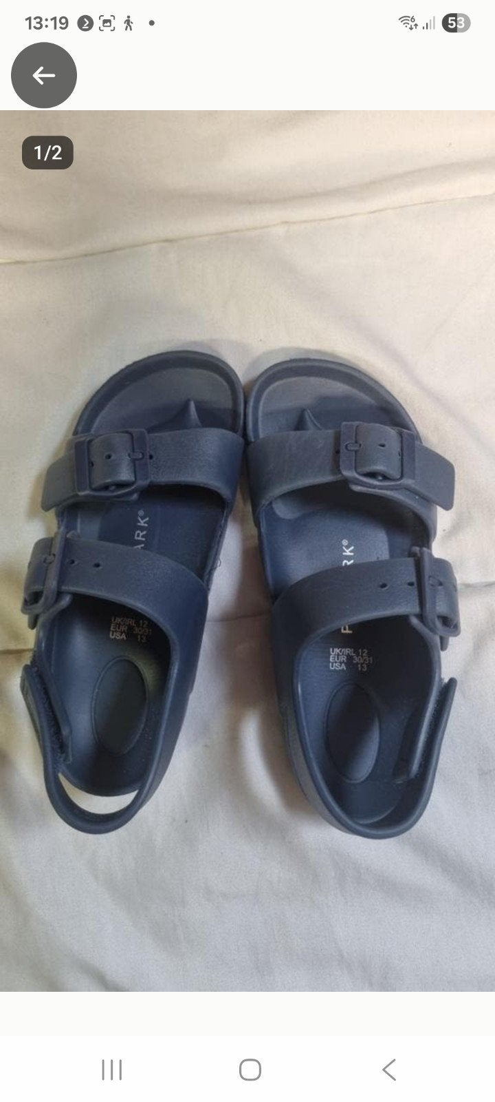 Nieuwe blauwe sandalen Primark maat 30/31, Kinderen en Baby's, Kinderkleding | Schoenen en Sokken, Jongen of Meisje, Schoenen