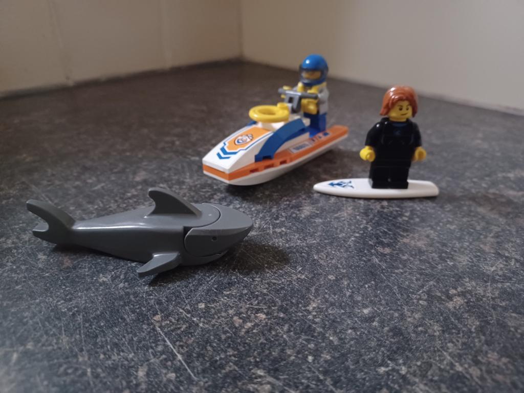 Lego city 60011 surfer redding, Compleet, City, Lego, Ophalen of Verzenden