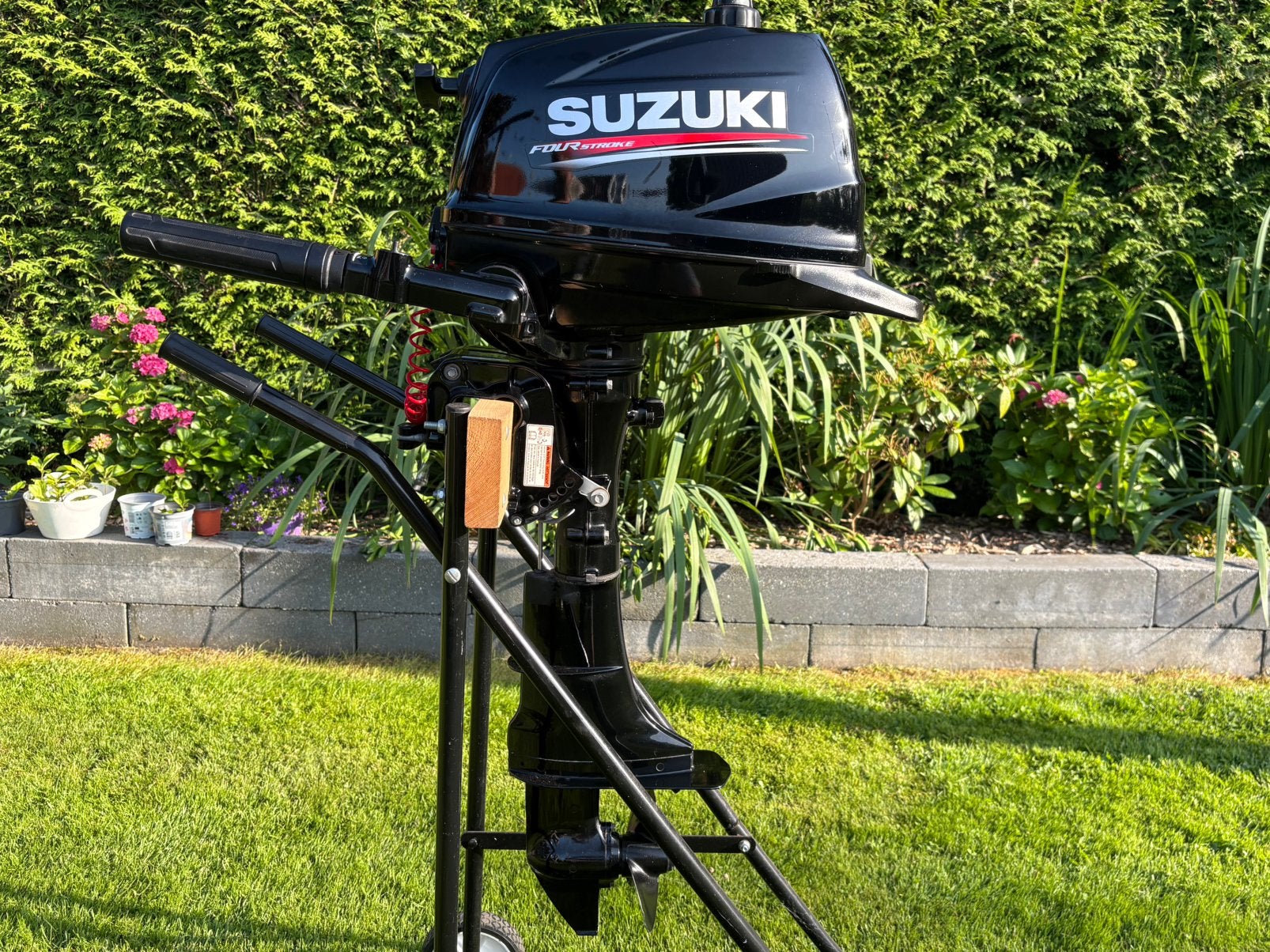Suzuki 5pk 4-takt kortstaart (Nieuwstaat), Watersport en Boten, Ophalen, Gebruikt, Benzine, Minder dan 5 pk