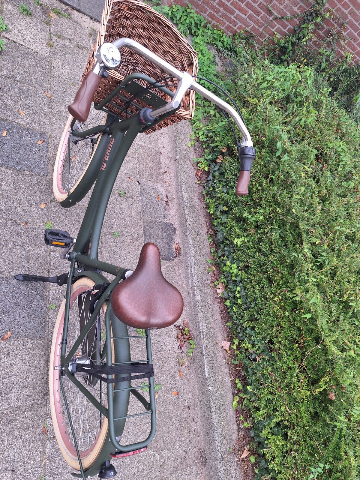 Mooie Gazelle PuurNL damesfiets 54 cm groen/roze