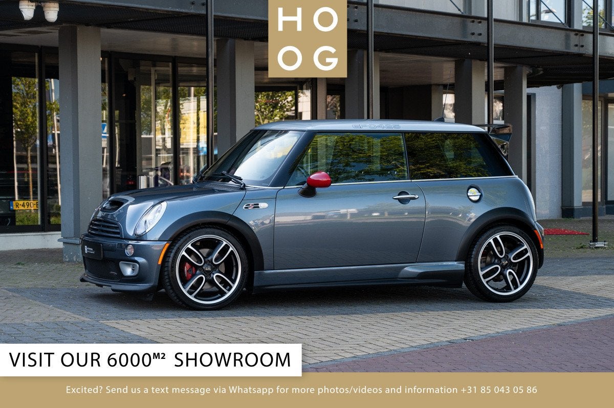 MINI Cooper S John Cooper Works GP (bj 2006), Auto's, Mini, Lederen bekleding, Gebruikt, Bedrijf, Handgeschakeld