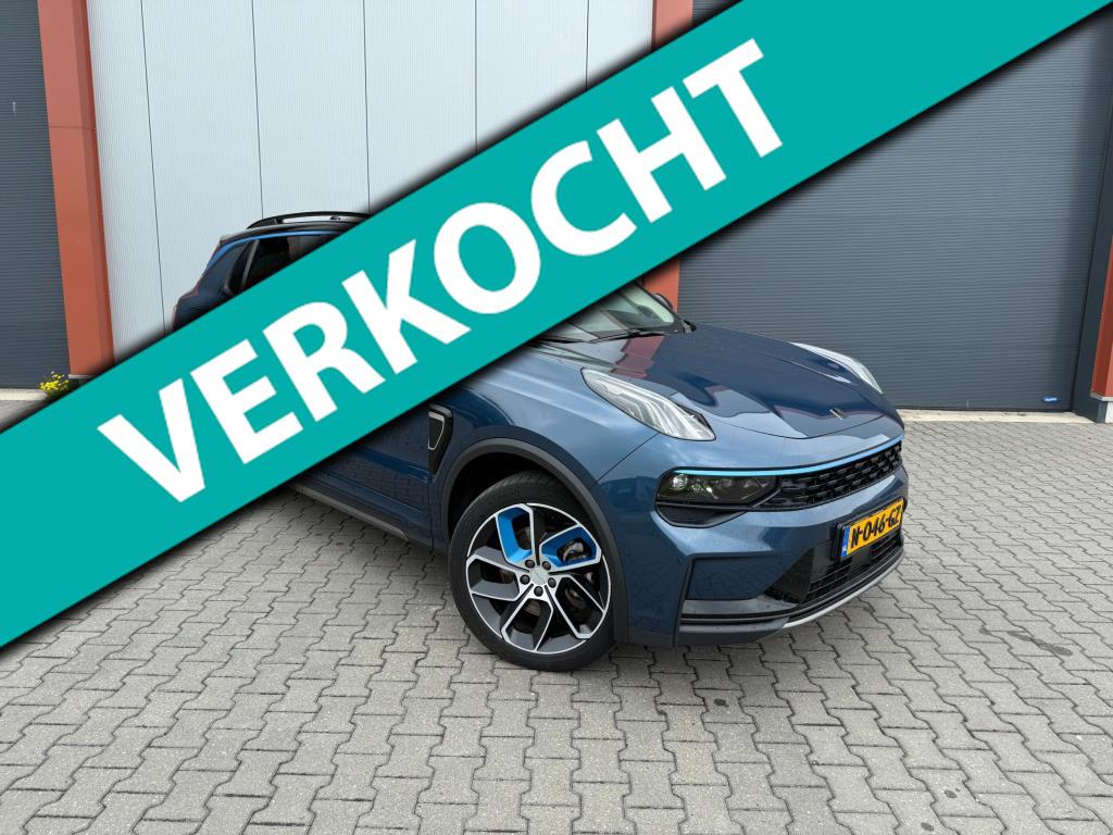 Lynk & Co 01 1.5, Stof, Blauw, 120 €/maand, Bedrijf