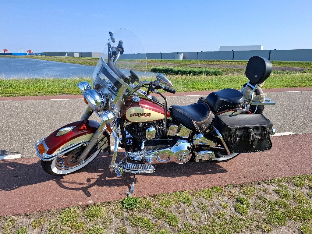 Harley Davidson softail, 2 cilinders, 1340 cc, Gebruikt, Particulier