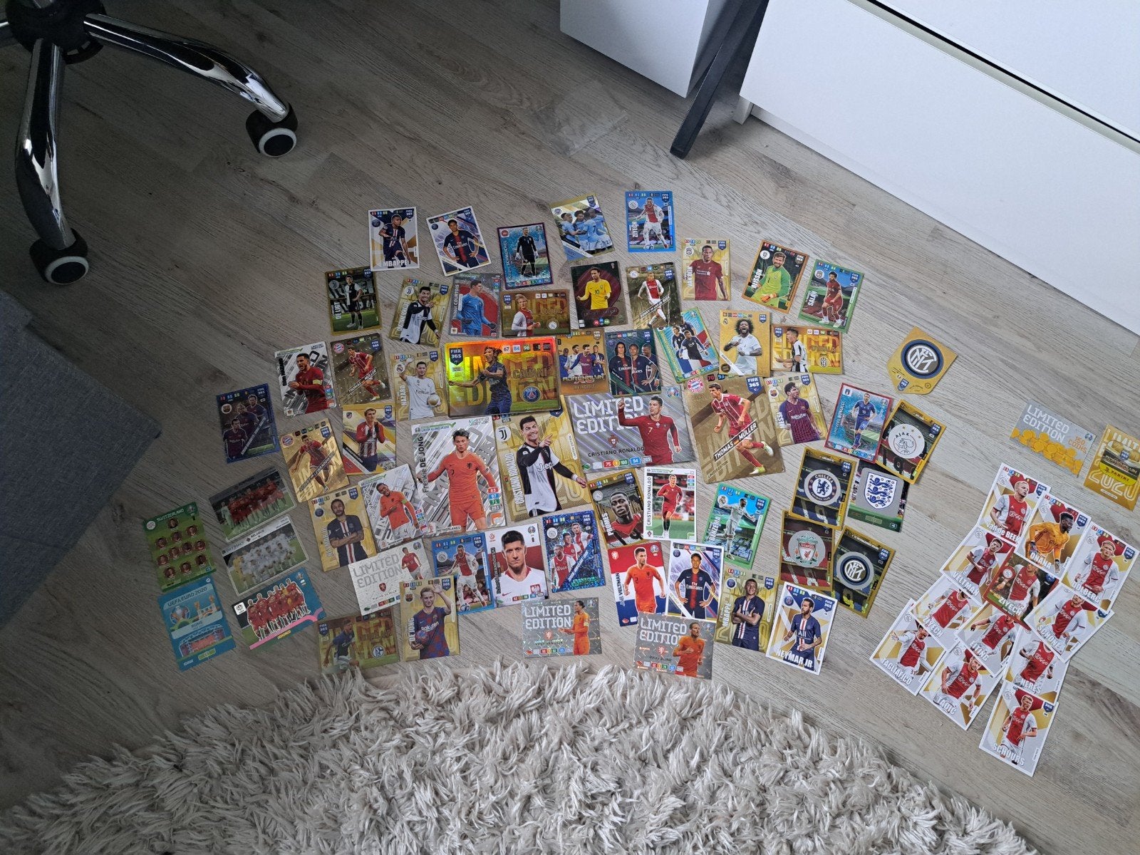 Grote collectie voetbalplaatjes en -kaarten, Ophalen of Verzenden, Gebruikt, Buitenlandse clubs, Spelerskaart
