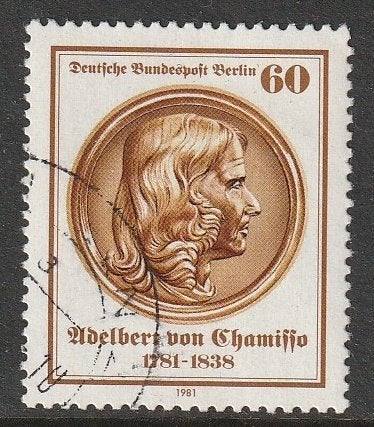 Berlijn 1981 638 Von Chamisso, Gest, Ophalen of Verzenden, Overige periodes, Gestempeld