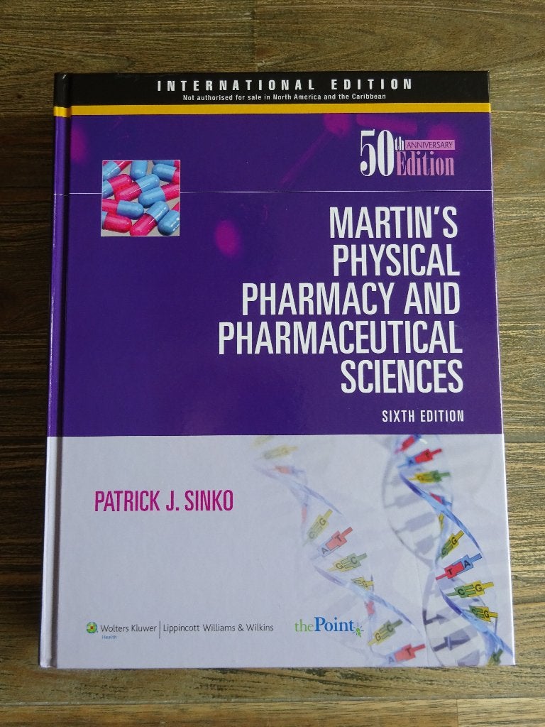 Martin’s Physical Pharmacy & Pharmaceutical Sciences (6e ed), Boeken, Ophalen of Verzenden, Beta, Zo goed als nieuw, WO