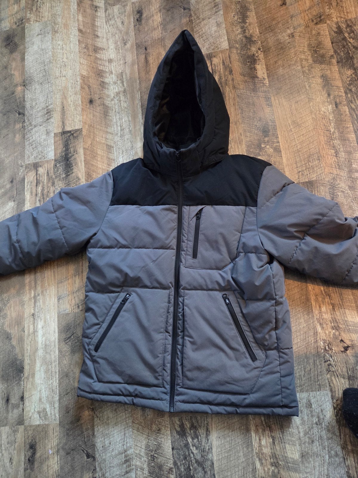 Heren winterjas - PRODUKT - Maat S, Ophalen, PRODUKT, Zo goed als nieuw, Grijs