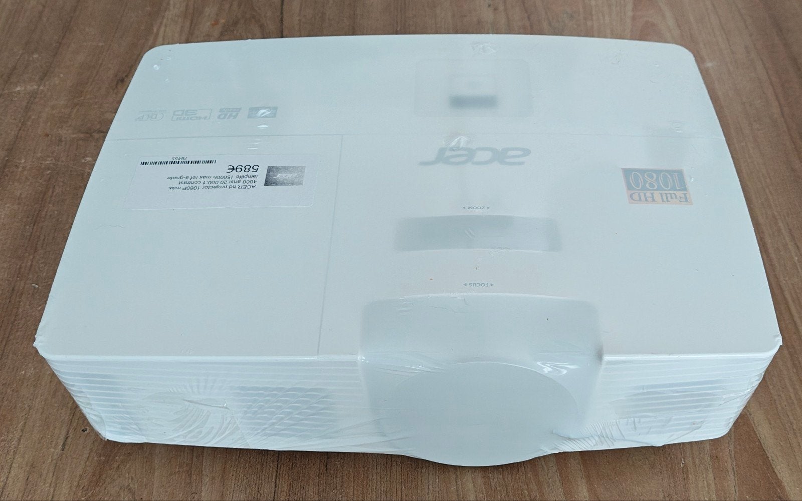 acer hd beamer 4000 ansilumen,HDMI met garantie, Ophalen of Verzenden, Nieuw, LED