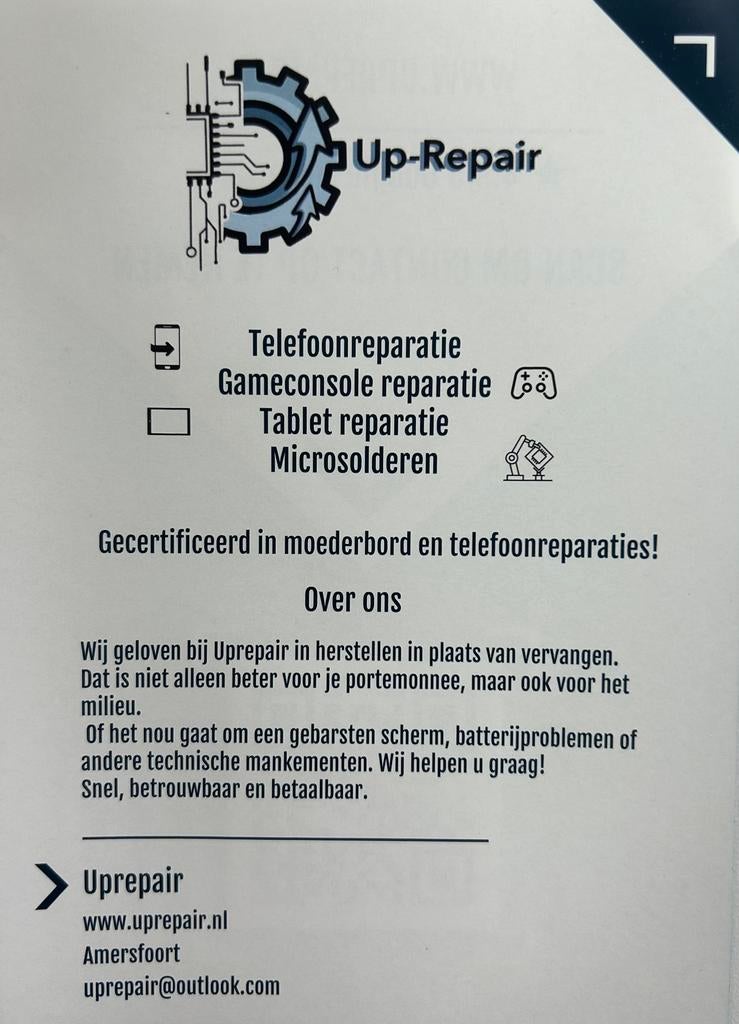 Uprepair, Ophalen of Verzenden