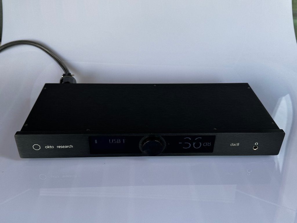 OKTO DAC8 STEREO/HiFi Tuning Fuse/Tonmeister USB/ PowerCord., Ophalen of Verzenden, Zo goed als nieuw