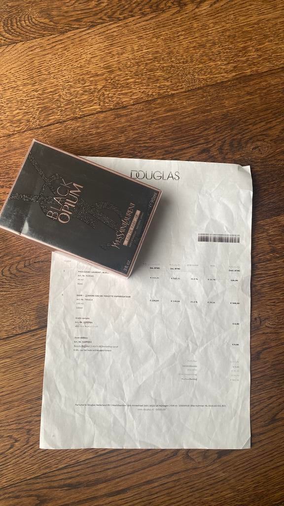 saint laurent  black opium, Verzenden, Zo goed als nieuw
