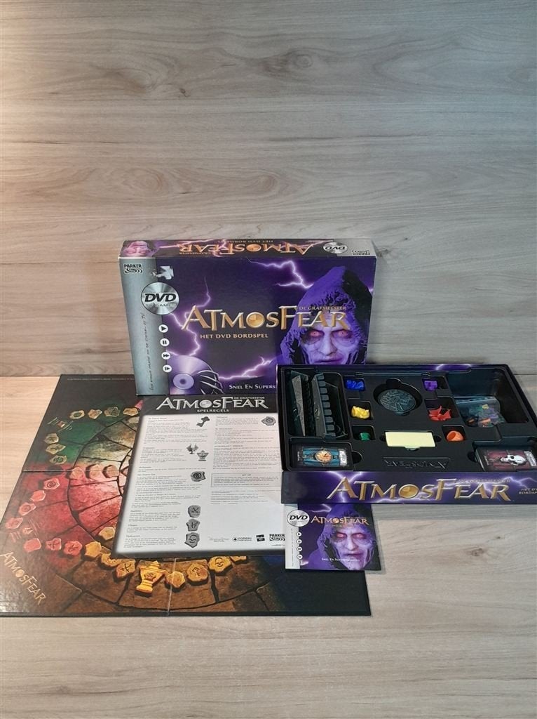 atmosfear dvd - s6270, Hobby en Vrije tijd, Gezelschapsspellen | Bordspellen, Verzenden, Zo goed als nieuw