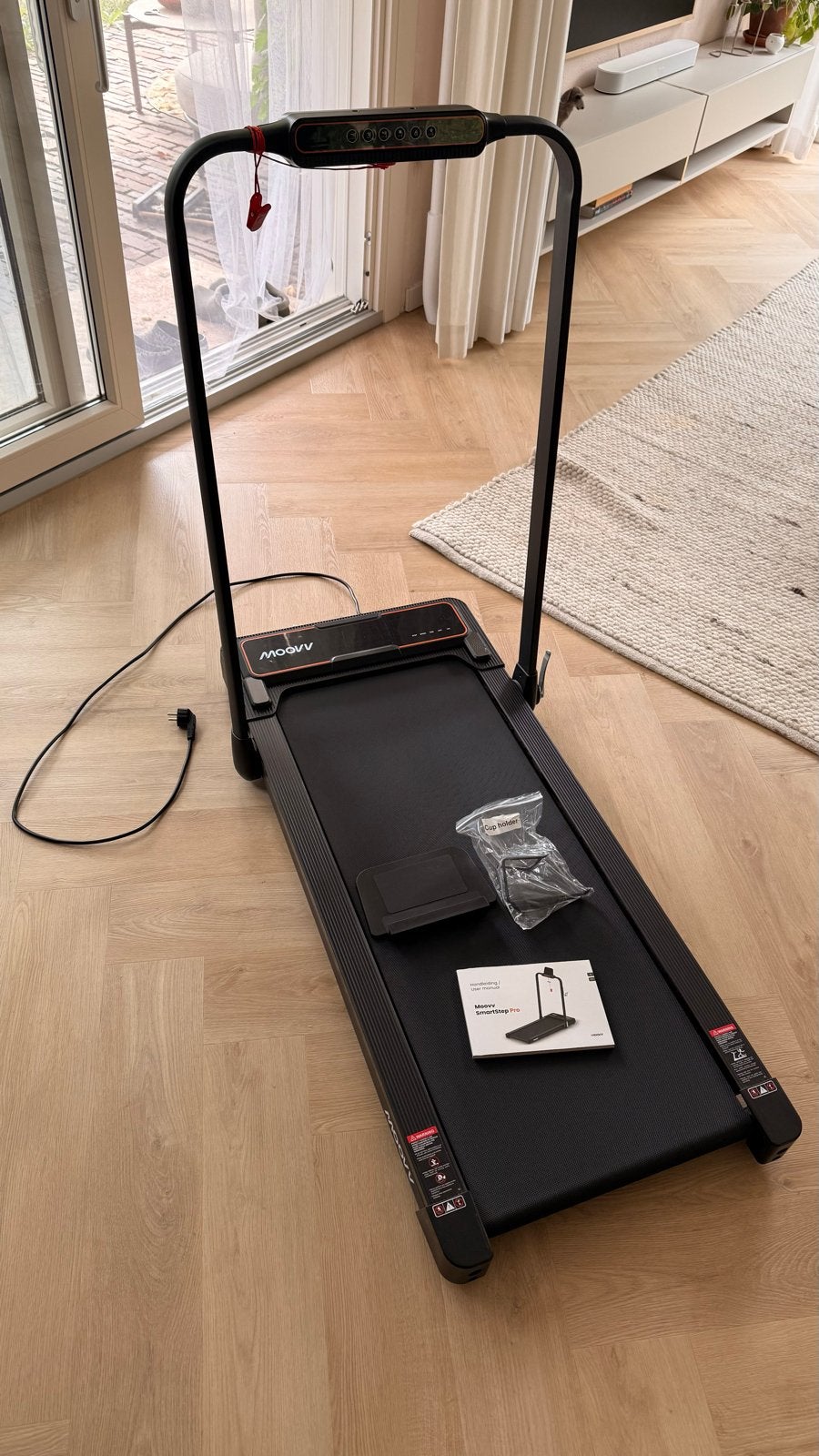 Moovv Smartstep Pro V2 Loopband, Ophalen, Zo goed als nieuw, Metaal, Loopband