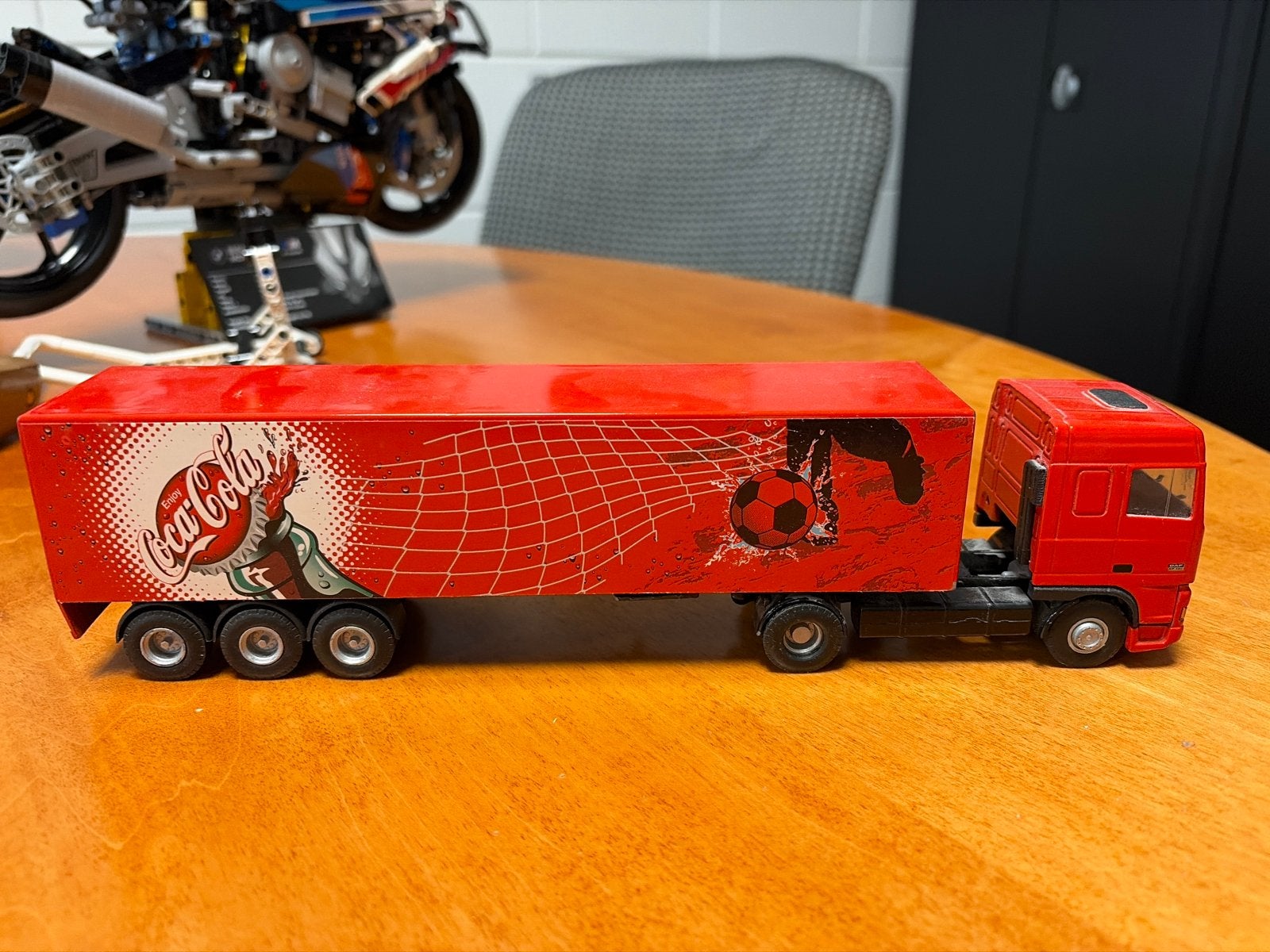 Coca-Cola DAF vrachtwagen model, Overige merken, Gebruikt, 1:32 tot 1:50, Ophalen of Verzenden