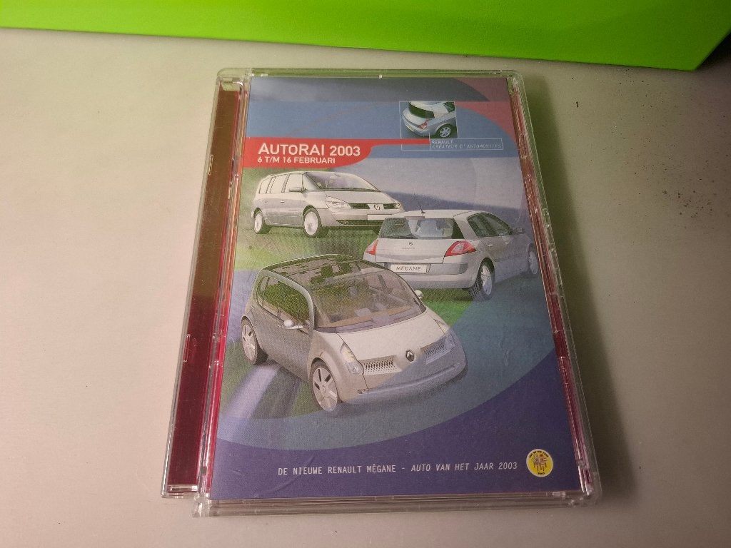 Persmap CD-ROM - Renault AutoRAI 2003, Ophalen of Verzenden, Gelezen, Renault