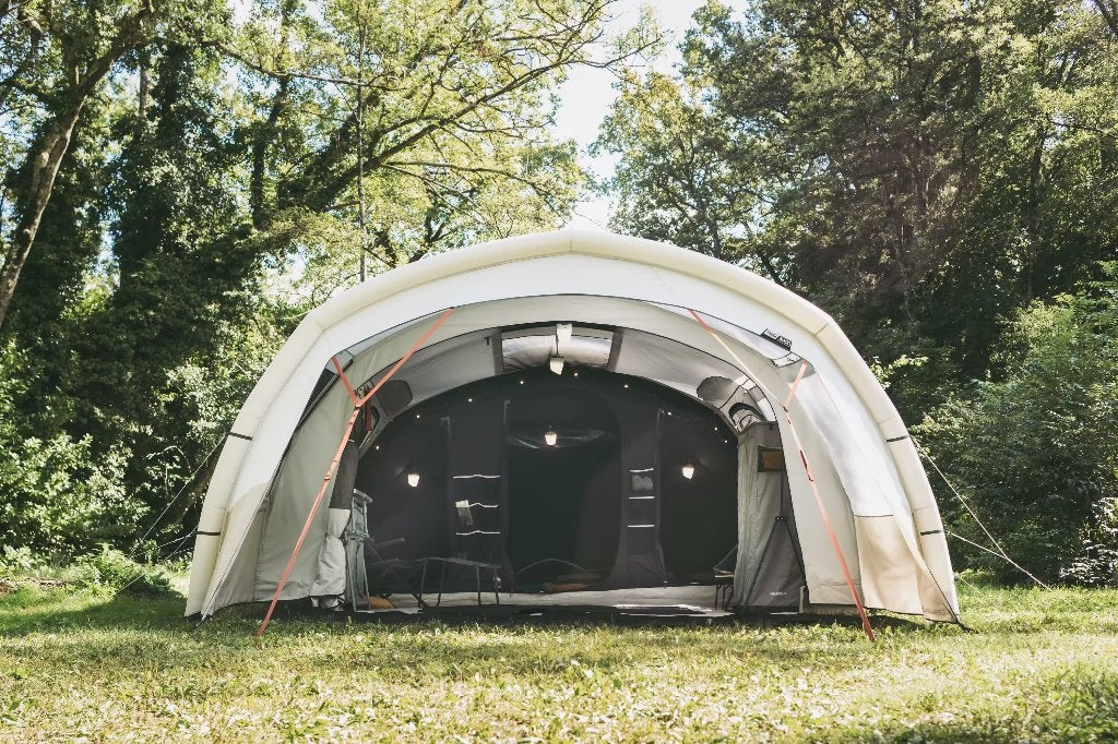 QUECHUA Opblaasbare tent 6 personen Air Seconds 6.3 XXL, Caravans en Kamperen, Tenten, Ophalen, Nieuw, Tot en met 4